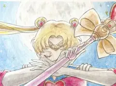 セーラームーン　ファンアート　2L版サイズ
