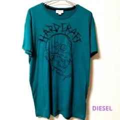 ディーゼル スカル刺繍入 Tシャツトップス