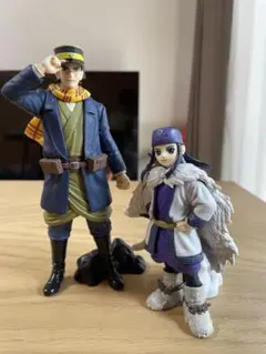 ゴールデンカムイ　フィギュアセット　杉元　すぎもと　アシリパ