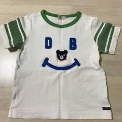 DOUBLE.B Tシャツ 120サイズ 笑顔デザイン