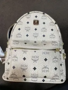 MCM リュック ベージュ