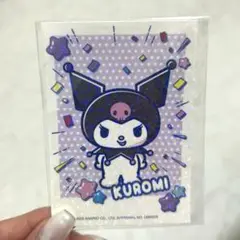 サンリオキャラクター大賞2025 ノベルティビジュアルカード　クロミ
