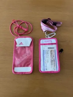 GIANTS ジャイアンツ チケットホルダー スマホケース 2個セット