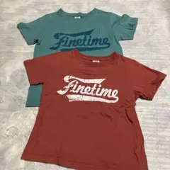 d e virockのTシャツ 半袖2枚セット サイズ120.130cm