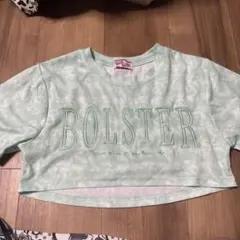 ボルスター ミントグリーン Tシャツ クロップド丈