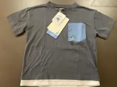 送料込！　タグつき！新品・未使用！　ベビー・キッズ　グレー　Tシャツ 120
