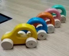 押し車５色セット　知育玩具　わかふじクラフト　日本製