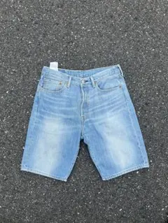 Levi's 501 ライトブルー デニムショーツ 32