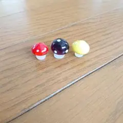 ガラス細工 きのこ