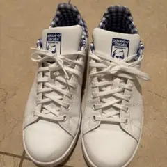 adidas Stan Smith ホワイト チェック柄