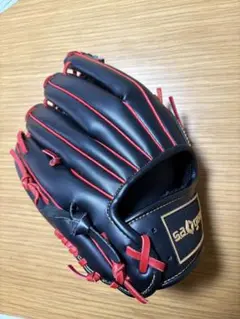 sa gear 黒赤 野球グローブ　ほぼ新品