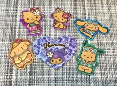 トコナツバケーション サンリオキャラクターズ ステッカー 6枚セット