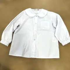 美品☆子供用　ブラウス　幼稚園　保育園　制服　白　100サイズ