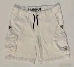 Hurley ホワイト カーゴショートパンツ