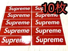【Supreme】ボックスロゴ　ステッカー 10枚セット