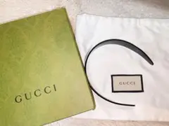 GUCCI クリスタルインターロッキングGヘアバンド『美品』『箱あり』