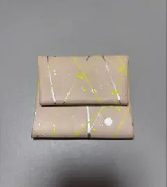 YUICHI TACHIYAMA　シカク［コインケース］スプラッシュ　イエロー