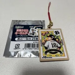 オリックス・バファローズ 常熱かるたキーホルダー 宮城大弥