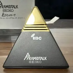 SEIKO PYRAMIDTALK ピラミッドトーク 置時計 DA573B 木製 SEIKO PYRAMIDTALK ピラミッドトーク 置時計 DA573B 木製