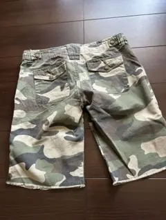 ロキシー　迷彩柄　ハーフパンツ　Mサイズ