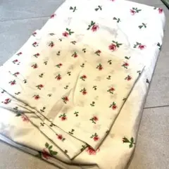 IKEA 掛け布団カバー　枕カバー　ローズ柄