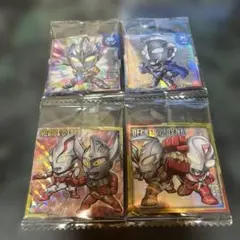 ウルトラマン シールウエハース vol.5 　4枚セット