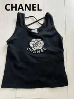 CHANEL シャネル カメリア タンクトップ Tシャツ インナーシャツ