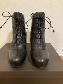 【値下げしました】BOTTEGA VENETA ボッテガ 黒ブーツ 36 1/2