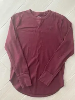 ホリスター　サーマル　ワッフル　長袖Tシャツ　Sサイズ