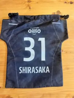 【白坂楓馬デザイン】横浜F・マリノス 巾着袋 SHIRASAKA（現・愛媛FC）
