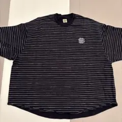SEE SEE BORDER TEE/Tシャツ/L