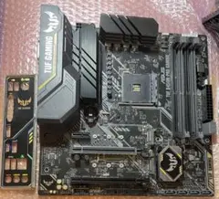 ジャンク　ASUS TUF B450M-PRO GAMING I/Oパネル付き