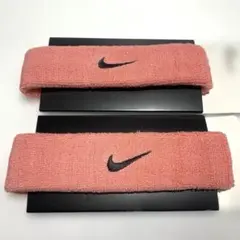 新品2個 ピンク ナイキ ヘッドバンド　テニス　バトミントン バスケットボール