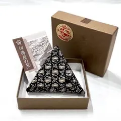 美品✨甲州印伝 印傳屋 小銭入れ 三角 富士山 桜 小物入れ インデンヤ