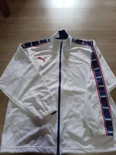 プーマ　ジャージ上　(品薄、人気色) 未使用　((L-O)XL　白　Y2K