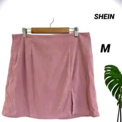 未使用/シーイン/薄手コーデュロイミニスカート/大きめM/柔らか生地/大きめM