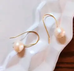 ハンドメイド バロックパール ピアス 大粒パール真珠 Sophie Buhai