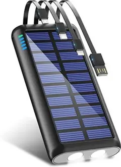 ❤️特大SALE❤️40800mAh 急速充電 ソーラーモバイルバッテリー