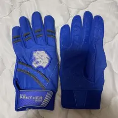 BLACK PANTHER バッティング用手袋 青