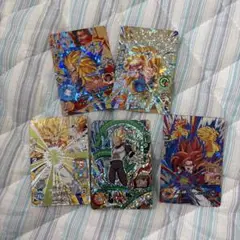 ドラゴンボールヒーローズ　CP5枚セット