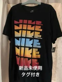 新品　タグ付き　NIKE Tシャツ 復刻 ゴツナイキ 6連 L
