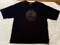 ノースオブジェクト ロゴプリントTシャツ　黒　M
