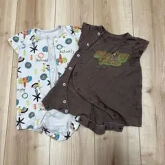 ロンパース 2点セット