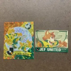 Ｊリーグサッカーシール。ジェフ千葉
