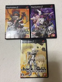 .hack//G.U. シリーズ 3本セット PS2 ソフト