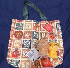 ライオン・キング トートバッグ ぬいぐるみ付き