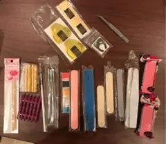 ファイル、筆、その他詰め合わせ