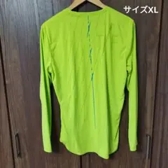 ASICS　アシックス　プラクティスシャツ　長袖　ウェア　バックプリント　XL