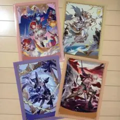 【未使用】崩壊スターレイル クリアファイル ローソン限定　4種4枚
