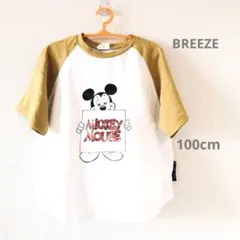 BREEZE Disney ヴィンテージデザイン ミッキー コットン100%